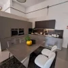 Cucina ad angolo design grigia Karma a soli 10600 Euro^Stosa Discount