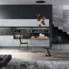 Cucina ad angolo design K18 lucida a prezzo scontato^Antares