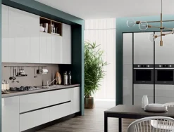 Cucina ad angolo in laccato lucido a prezzo scontato^Prima Cucine Sale