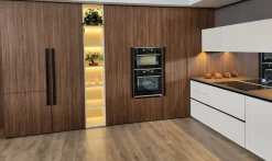 Cucina ad angolo in laccato opaco modello Crono7 ad un prezzo riservato^Artigianale Hot