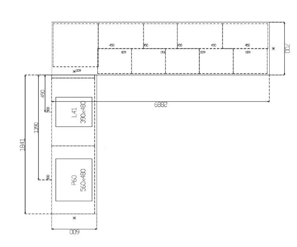 Cucina ad angolo in laccato opaco a prezzo scontato 76%^Colombini Casa Outlet