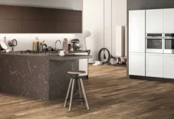 Arredo3 Cucina ad angolo in laccata opaco bianca Frame a prezzo scontato- Cucine Ad Angolo