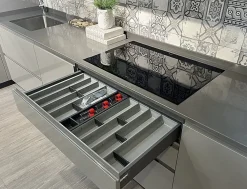 Cucina ad angolo in laccato lucido a prezzo ribassato 30%^Scavolini New