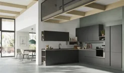 Cucina ad angolo in laminato opaco a prezzo ribassato 35%^Ar-Tre Best