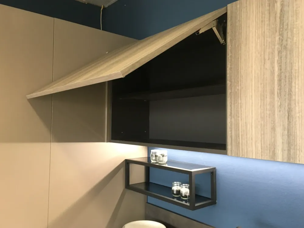 Hot Cucina ad angolo in laminato opaco a prezzo ribassato 23% Cucine Ad Angolo|Cucine Moderne