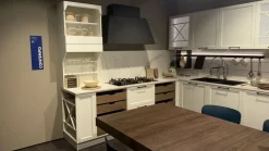 Cucina ad angolo in legno a prezzo scontato 50%^Creo Best