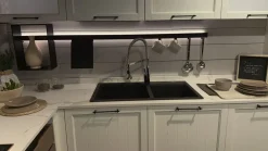 Cucina ad angolo in legno a prezzo scontato 50%^Creo Best