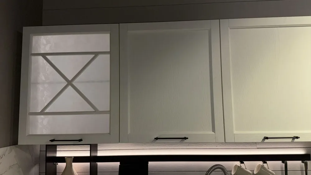 Cucina ad angolo in legno a prezzo scontato 50%^Creo Best