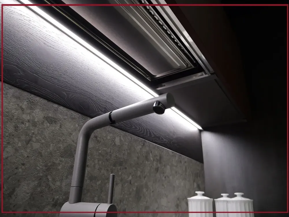 Cucina ad angolo in legno altri colori Kalì quadra a prezzo ribassato^Arredo3 Online