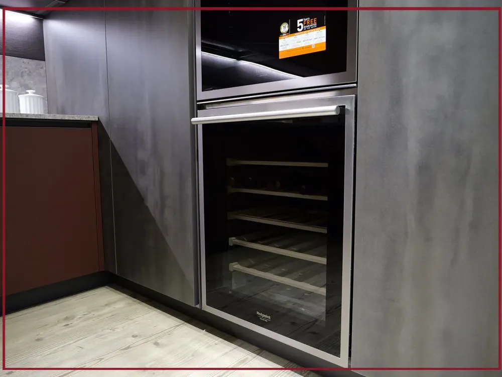 Cucina ad angolo in legno altri colori Kalì quadra a prezzo ribassato^Arredo3 Online