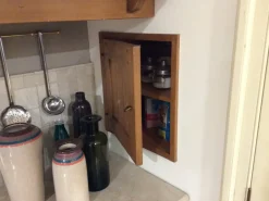 Sale Cucina ad angolo in legno rovere chiaro Rovere a prezzo ribassato Cucine Ad Angolo