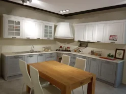 Cucina ad angolo in legno a prezzo scontato 36%^GM Cucine