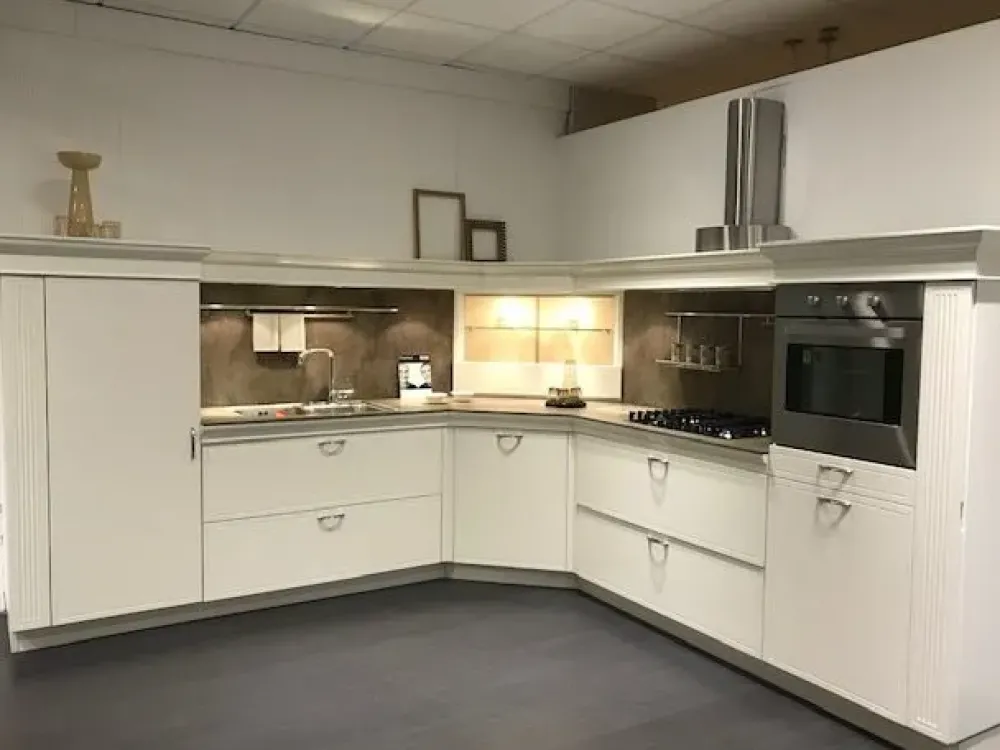 Cucina ad angolo in legno a prezzo scontato 63%^Snaidero