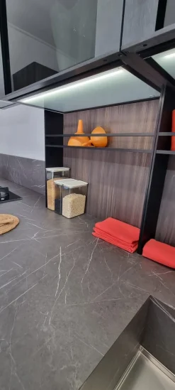 Stosa Cucina ad angolo in polimerico opaco altri colori Metropolis a prezzo scontato- Cucine Ad Angolo|Cucine Moderne