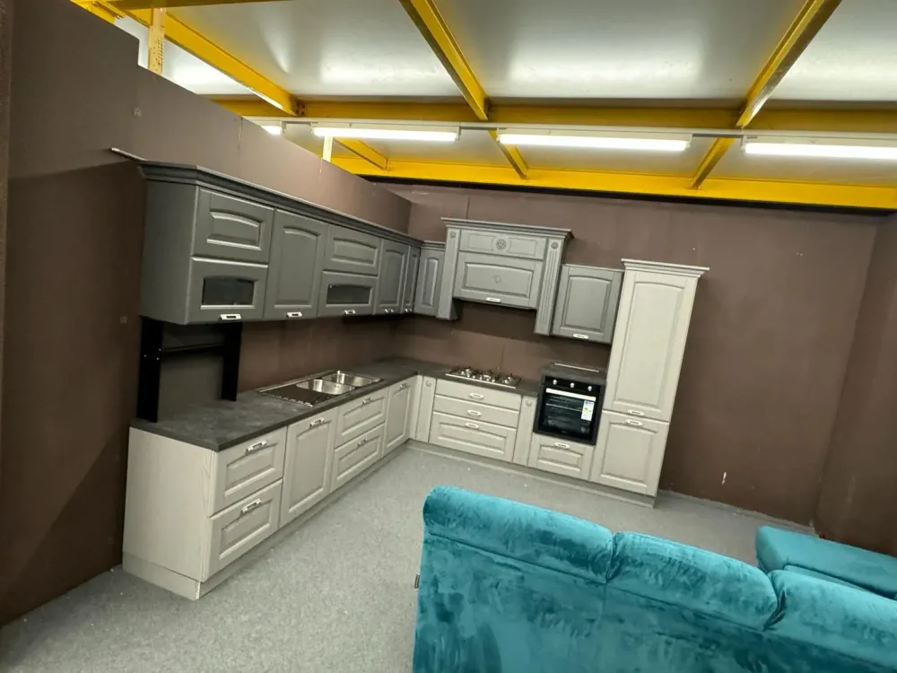 CUCINA ad angolo Olimpia SCONTATA 72% Cucine Ad Angolo