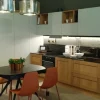 Hot Cucina ad angolo moderna rovere chiaro Cucina licia Cucine Ad Angolo|Cucine Moderne
