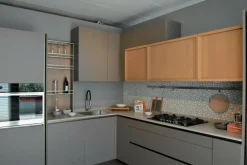 Hot CUCINA ad angolo Metropolis  SCONTATA 50% Cucine Ad Angolo|Cucine Moderne