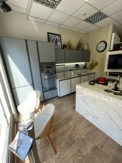 Discount Cucina ad isola design bianca Agin Cucine Ad Isola|Cucine Design