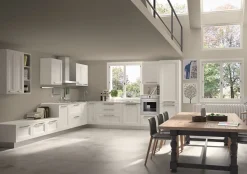 Cucina Alba 3 ad angolo con uno sconto imperdibile^Essebi Best