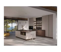 New Cucina altri colori design con isola Easy in offerta Cucine Ad Isola|Cucine Design