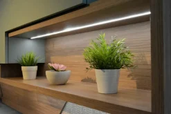 Cucina altri colori design con penisola Metropolis fenix cemento  a soli 13500 Euro^Stosa New