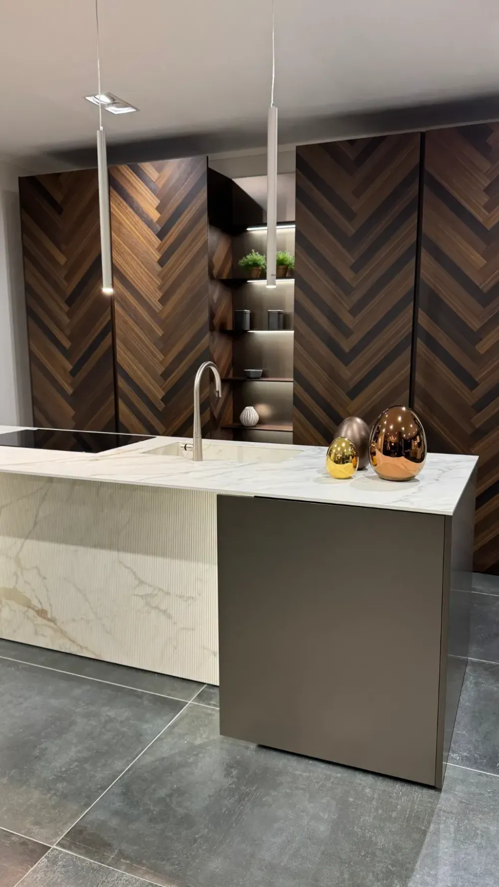 Discount Cucina altri colori design con isola Mantis a soli 26000 Euro Cucine Ad Isola|Cucine Design