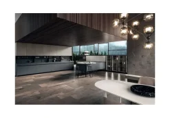 Cucina altri colori design con penisola Emporio dj^Dibiesse