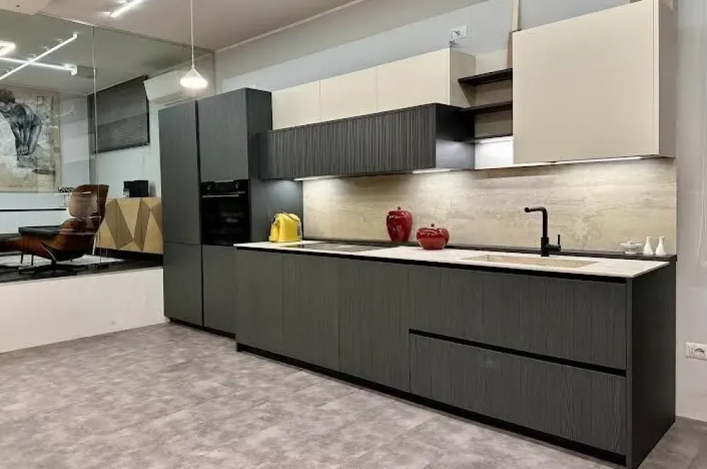 Binova Cucina altri colori design lineare Bluna- Cucine Lineari|Cucine Design