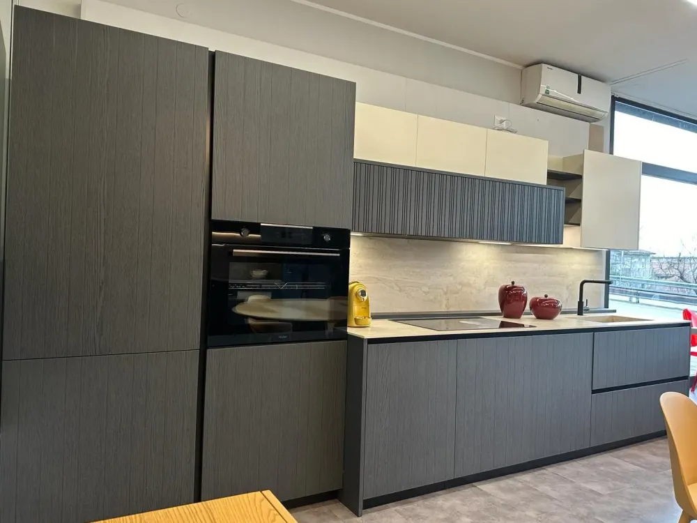 Binova Cucina altri colori design lineare Bluna- Cucine Lineari|Cucine Design