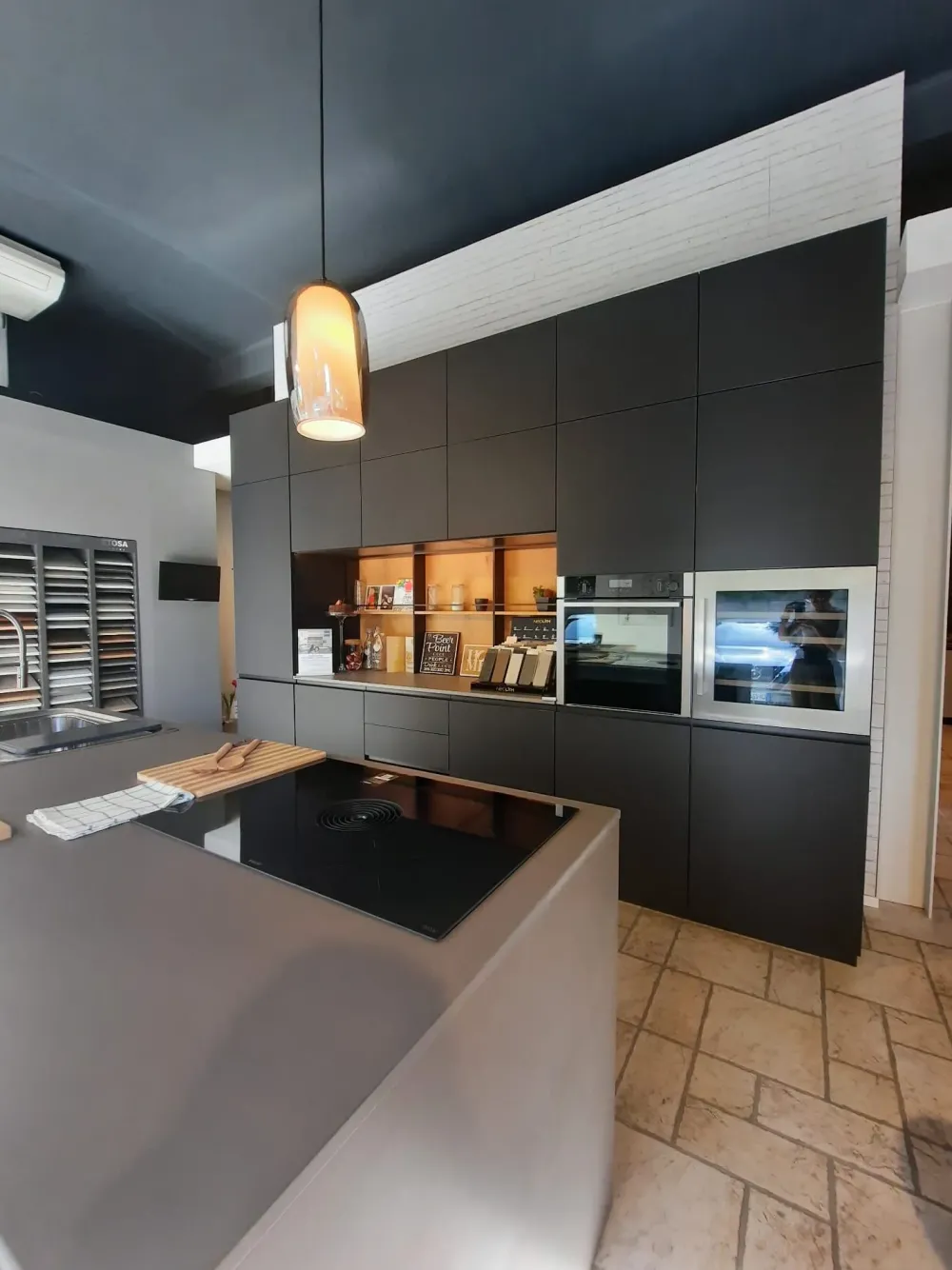 Stosa Cucina altri colori design con isola Metropolis aliant  - Cucine Ad Isola|Cucine Design