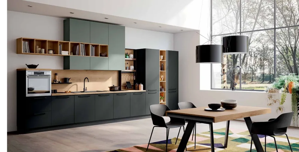 Cucina altri colori moderna lineare Tropea^Imab Hot