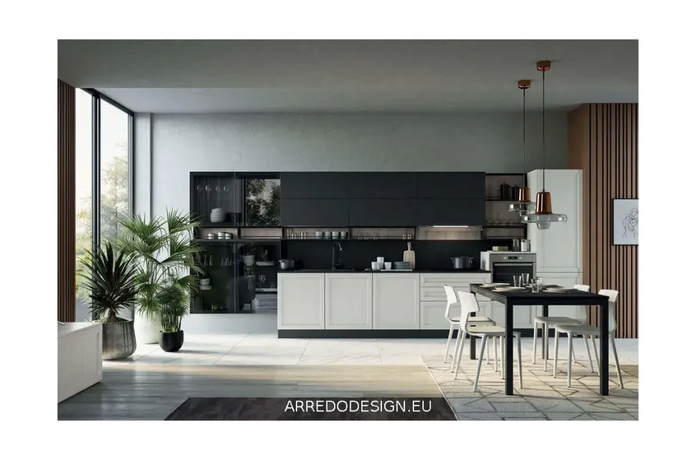 Prima Cucine Cucina altri colori moderna lineare Noah a soli 6790 Euro- Cucine Lineari|Cucine Moderne