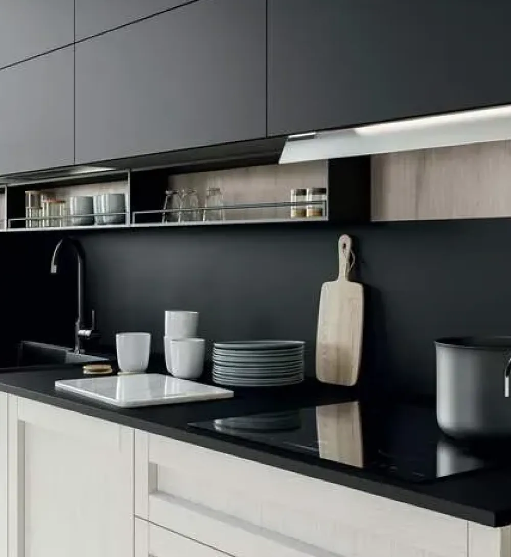 Prima Cucine Cucina altri colori moderna lineare Noah a soli 6790 Euro- Cucine Lineari|Cucine Moderne