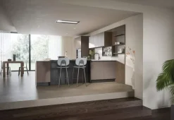 Online Cucina altri colori moderna con penisola Hera scontata Cucine Con Penisola|Cucine Moderne