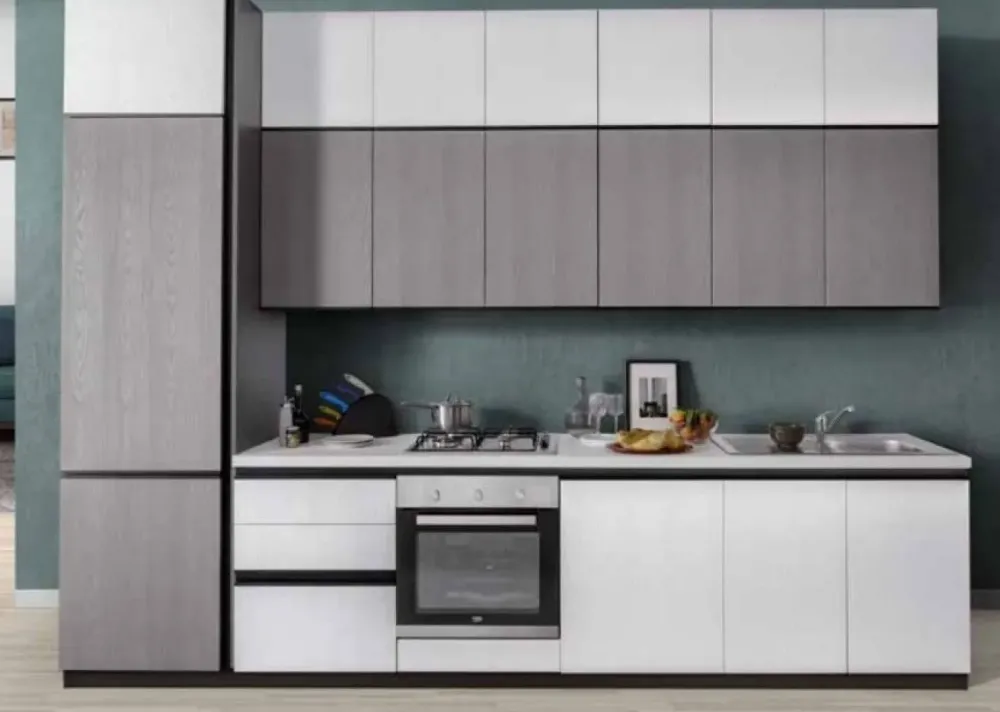 Discount Cucina altri colori moderna lineare Cucina zoe 335 h 264 in offerta Cucine Lineari|Cucine Moderne