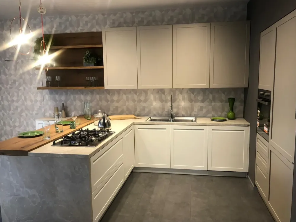 Best Cucina altri colori moderna con penisola Carattere in Offerta Outlet Cucine Con Penisola|Cucine Moderne