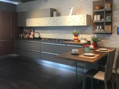 Cucina altri colori moderna ad angolo Clover bridge in Offerta Outlet^Lube Cucine Best