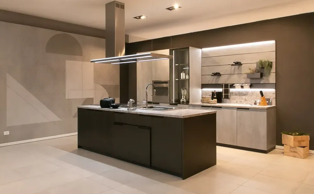 Cucina altri colori moderna ad isola Mia by carlo cracco scontata^Scavolini Hot