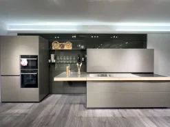 Valcucine Cucina altri colori moderna lineare Genius loci con air logica scontata- Cucine Lineari|Cucine Moderne