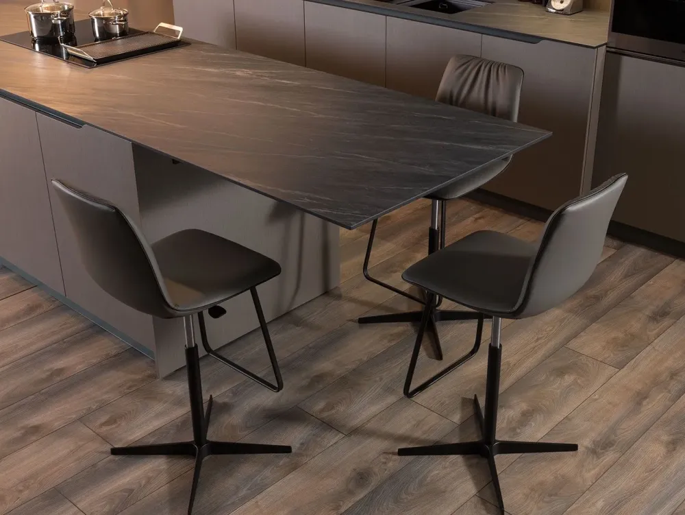 Diotti.com Cucina altri colori moderna con isola Klab 07 outlet a soli 18190 Euro- Cucine Ad Isola|Cucine Moderne