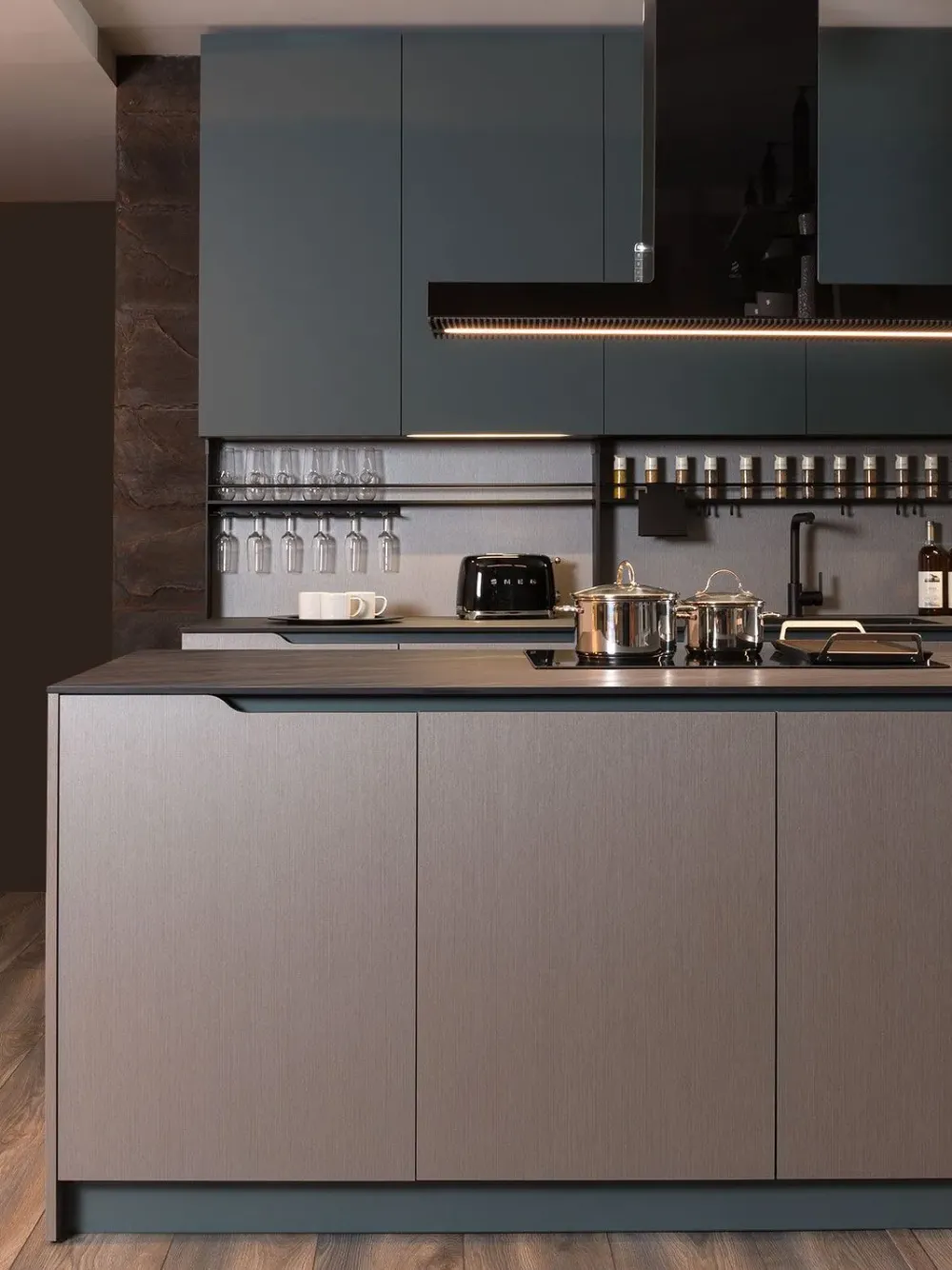 Diotti.com Cucina altri colori moderna con isola Klab 07 outlet a soli 18190 Euro- Cucine Ad Isola|Cucine Moderne
