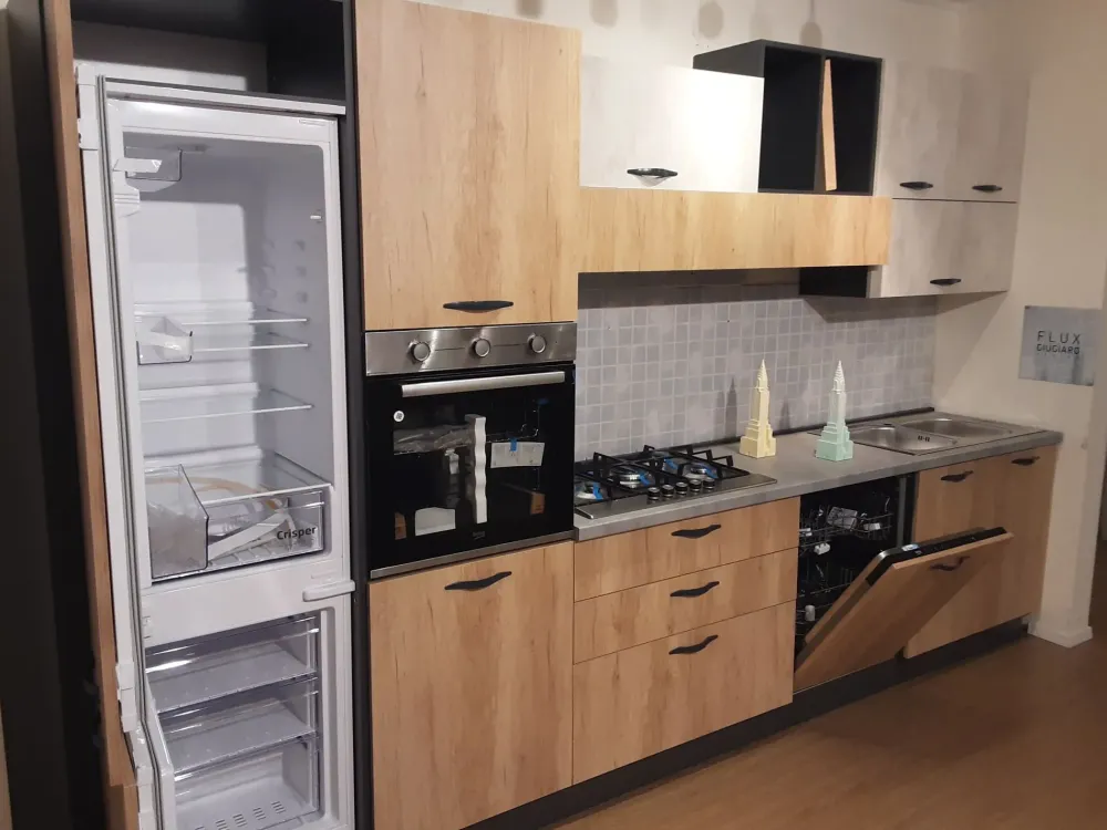 Mobilturi Cucina altri colori moderna lineare Mira- Cucine Lineari|Cucine Moderne