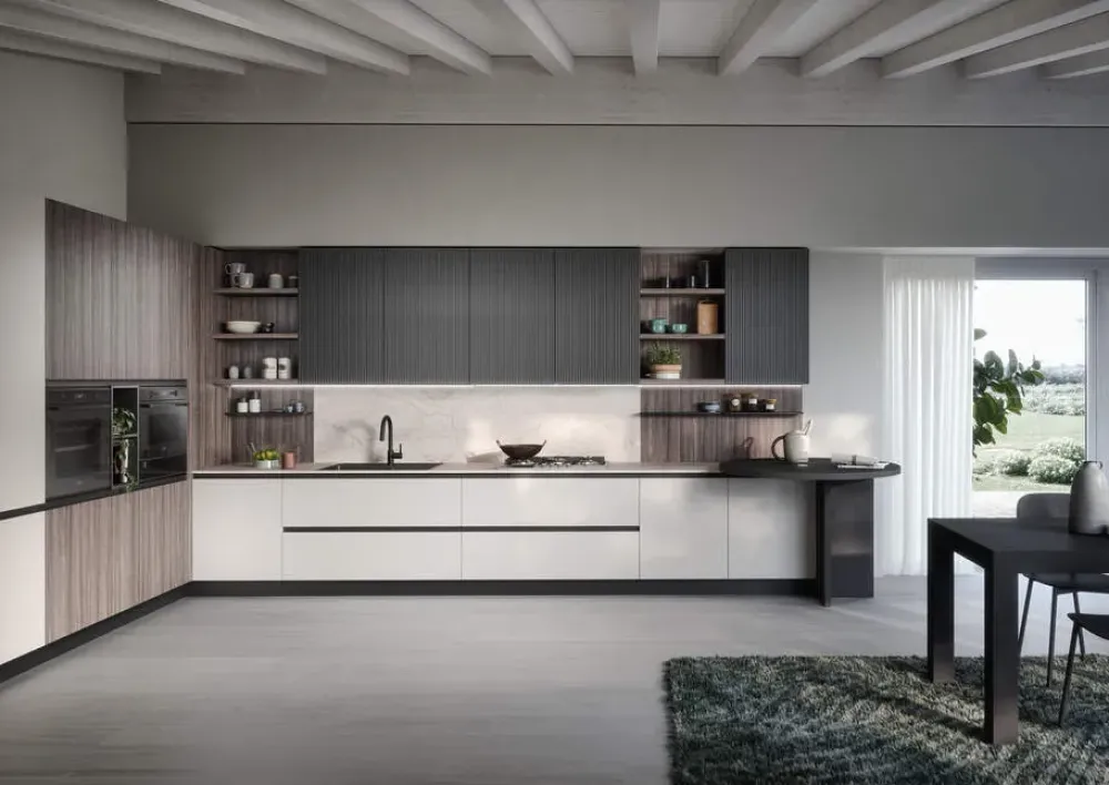 Cucina altri colori moderna ad angolo Zoe a soli 6810 Euro^Prima Cucine Best