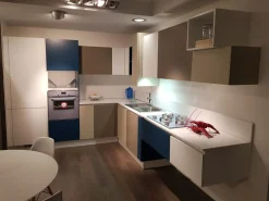 Cucina altri colori moderna ad angolo Space in Offerta Outlet^Gd Arredamenti Online