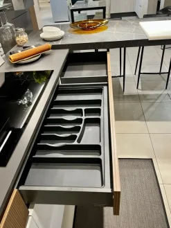 Cucina altri colori moderna ad angolo Libra a soli 17456 Euro^Scavolini Clearance