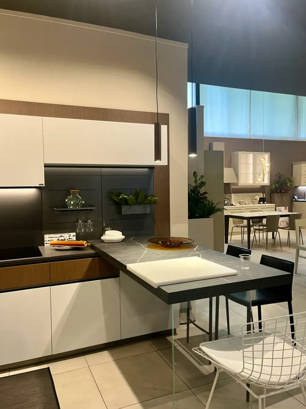 Cucina altri colori moderna ad angolo Libra a soli 17456 Euro^Scavolini Clearance