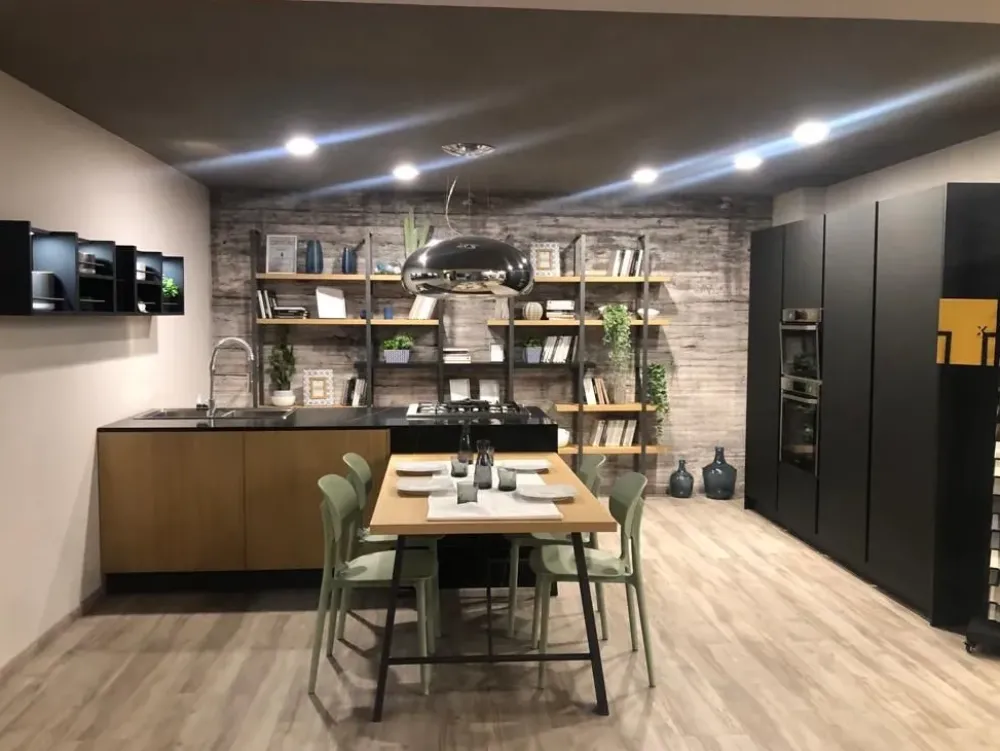 Cucina altri colori moderna con penisola K105^Zecchinon Hot