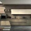 Cucina altri colori moderna lineare Stella ossido in Offerta Outlet Cucine Lineari|Cucine Moderne