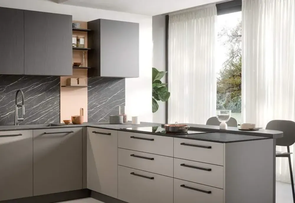 Online Cucina altri colori moderna lineare Domino scontata Cucine Lineari|Cucine Moderne