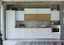 Discount Cucina altri colori moderna lineare Katty in Offerta Outlet Cucine Lineari|Cucine Moderne